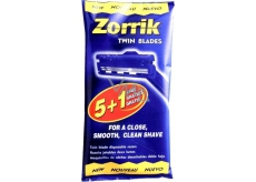 Zorrik Twin Blades jednorázový holicí strojek pro muže 2 břity 6 kusů