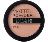 Gabriella Salvete Matte Powder SPF15 Powder 04 Light Sand 8 g