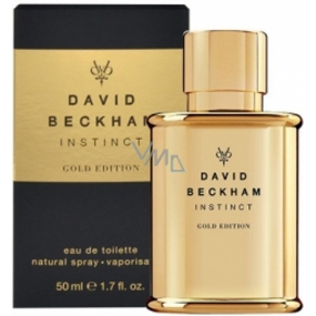 David Beckham Instinct Gold Edition Eau de Toilette for Men 50 ml
