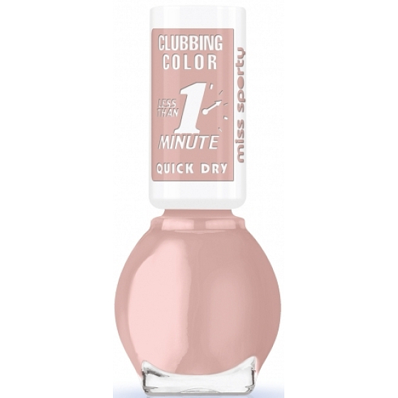 Miss Sports Clubbing Color nail polish 025 Pretty Taupe 7 ml