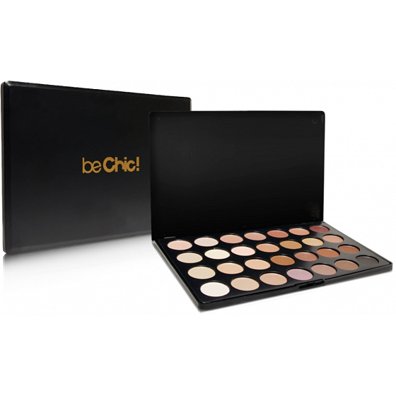 Be Chic! Glam Nude palette of 28 eye shadows, 28 g