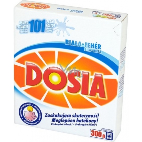 Dosia White washing powder for white linen 3 doses of 300 g