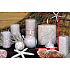 Lima Nevada candle white ellipse 110 x 125 mm 1 piece