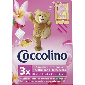 Coccolino Scented Bags Fuchsia Passion, 3 pcs