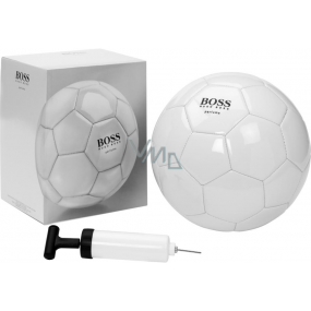 Hugo Boss Soccer Ballon soccer ball white 1 piece + ball pump 1 piece