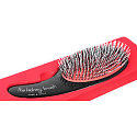 Olivia Garden The Kidney Brush Care & Style Black Combination Brush with Combined, Nylon and Natural Forging Bristles