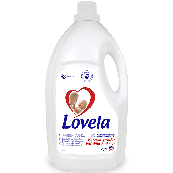 Lovela Colored laundry Hypoallergenic liquid detergent 50 doses 4.5 l