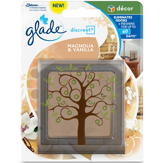 Glade Vanilla Discreet Decor air freshener 8 g