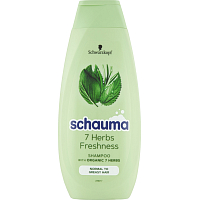 Schauma 7 Herbal shampoo for normal to oily hair 400 ml