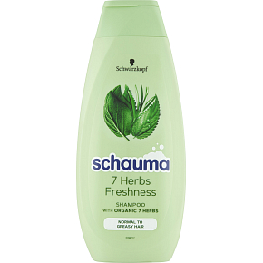 Schauma 7 Herbal shampoo for normal to oily hair 400 ml