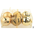Gold bells in a box of 5 cm 6 pieces
