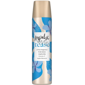 Impulse Tease perfumed deodorant spray for women 75 ml