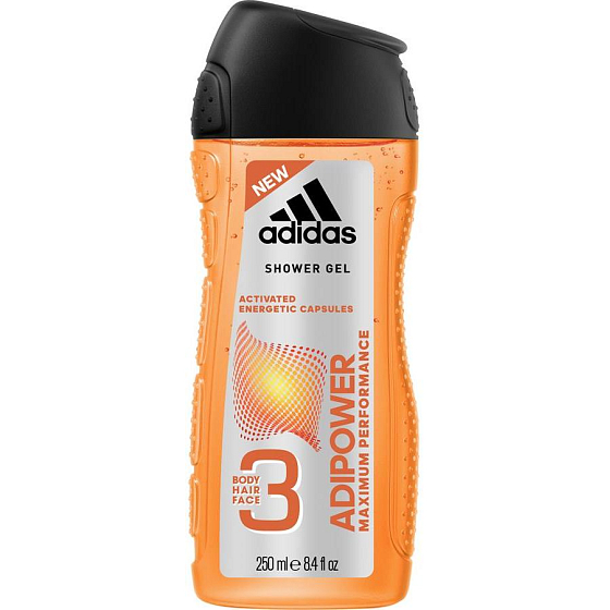 Adidas Adipower shower gel for men 250 ml