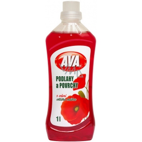 Ava Poppy universal liquid cleaner for floors and other washable surfaces 1 l