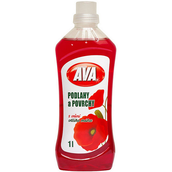 Ava Poppy Universal Liquid Cleaner for Floors and Other Washable Surfaces 1 L