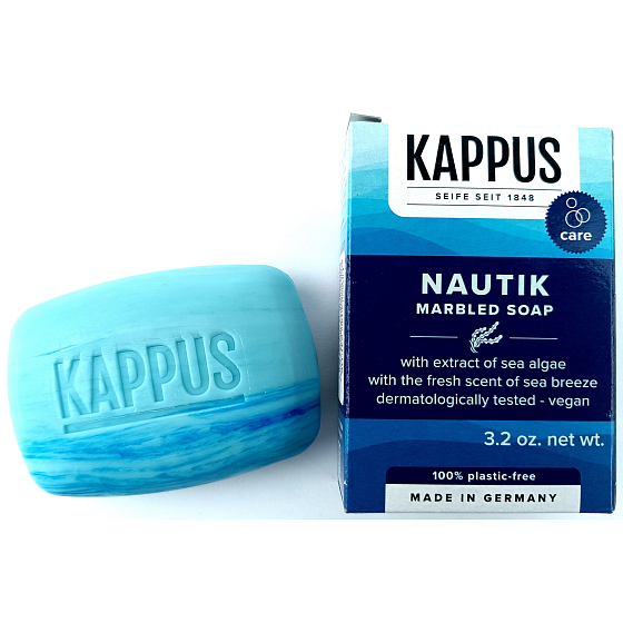 Kappus Nautik toilet soap with sea salt against sweating 100 g