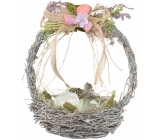 Wicker basket with lavender 20 cm