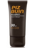 Piz Buin Allergy Face SPF30 sunscreen prevents sun allergies, has soothing effects, provides all-day hydration resistant to sweat and water 50 ml