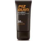 Piz Buin Allergy Face SPF30 sunscreen prevents sun allergies, has soothing effects, provides all-day hydration resistant to sweat and water 50 ml