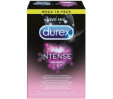 Durex Intense Orgasmic knurled condom with protrusions and stimulation gel nominal width: 56 mm 16 pieces