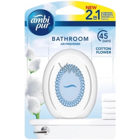 Ambi Pur Bathroom Cotton Flower gel bathroom air freshener 7.5 ml