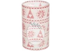 Yankee Candle Red Nordic Frosted Glass aroma lamp 14 x 9 cm