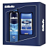 Gillette Cool Wave Clear gel antiperspirant 70 ml + antiperspirant deodorant spray 150 ml, cosmetic set for men