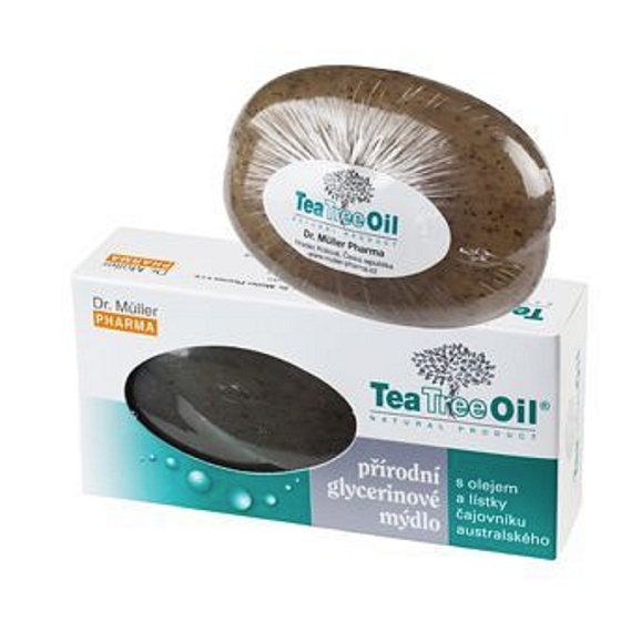 Dr. Müller Tea Tree Oil soap with Australian tea tree leaves 90 g