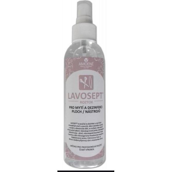 Lavosept K Disinfection of surfaces and tools washing solution professional use more than 75% alcohol 200 ml