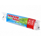Alufix Freezer bags, with closing clamps and space for descriptions 1 liter, 40 pieces