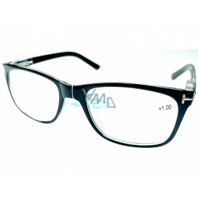 Berkeley Reading glasses +1 plastic black 1 piece MC2194
