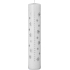 Emocio Candle Calendar snowflakes silver white 50 x 250 mm