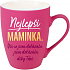 Albi Velvet mug Best Mommy pink 300 ml