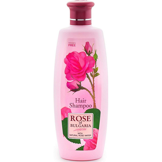 Rose of Bulgaria Shampoo with rose water for all hair types 330 ml