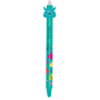 Colorino Rubberized pen Jelly Heads tm.green, blue filling 0,5 mm