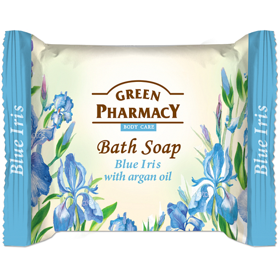 Green Pharmacy Blue Iris and Argan Oil Toilet Soap 100 g