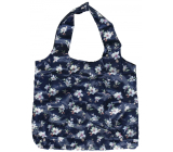 Albi Original Handbag Blue Flower, can carry up to 10 kg, 45 x 65 cm