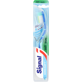 Signal Sensisoft Clean soft toothbrush 1 piece different colours