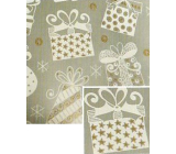 Nekupto Gift wrapping paper Christmas 70 x 200 cm Silver, white gifts