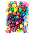 VeMDom Plastic beads T2 with 2 mm projection mix 100 pieces