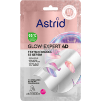 Astrid Glow Expert 4D textile face mask, 1 pc