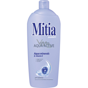 Mitia Aqua Active Liquid Soap, Refill, 1 L