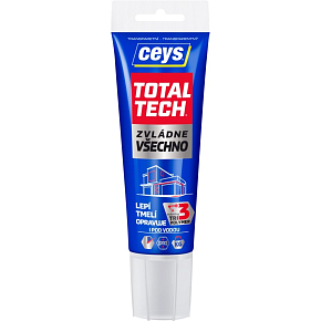 Ceys Total Tech waterproof glue and sealant, transparent, 125 g