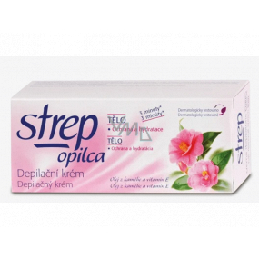 Opilca Strep Hair Removal Cream Camellia Body Oil And Vitamin E 100ml