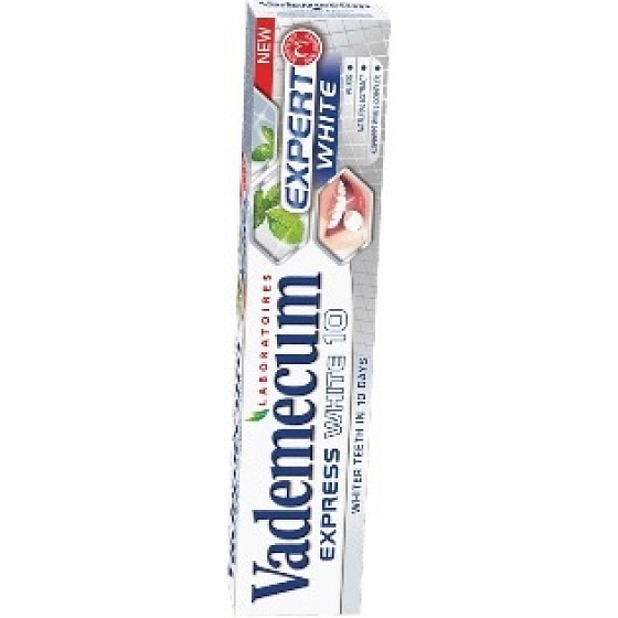 Vademecum Express White 10 Toothpaste 75 ml