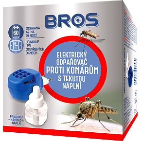 Bros Electric Mosquito Repeller with Liquid Refill, 40 ml