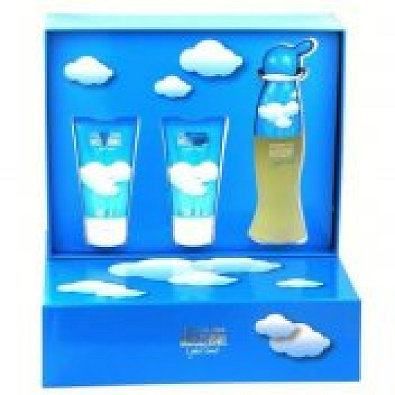 Moschino Light Clouds EdT 50 ml Eau de Toilette + Shower Gel 50 ml + Body Lotion 50 ml, Gift Set