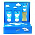 Moschino Light Clouds EdT 50 ml Eau de Toilette + Shower Gel 50 ml + Body Lotion 50 ml, Gift Set
