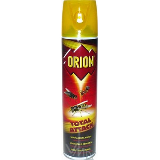 Orion Total Attack powerful insect killer flying and crawling insect spray 400 ml