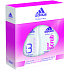Adidas Action 3 Control antiperspirant dodorant spray 150 ml + Daily Scrub shower gel 250 ml, cosmetic set